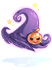 Witch's Pumpkin Hat