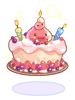 Poring Cake Hat