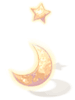 Moon and Stars