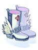 White Wing Boots