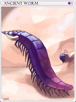 Ancient Worm Card