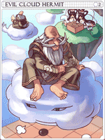 Cloud Hermit Card