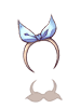 Cute Blue Ribbon