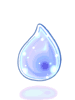 Crystalized Teardrop